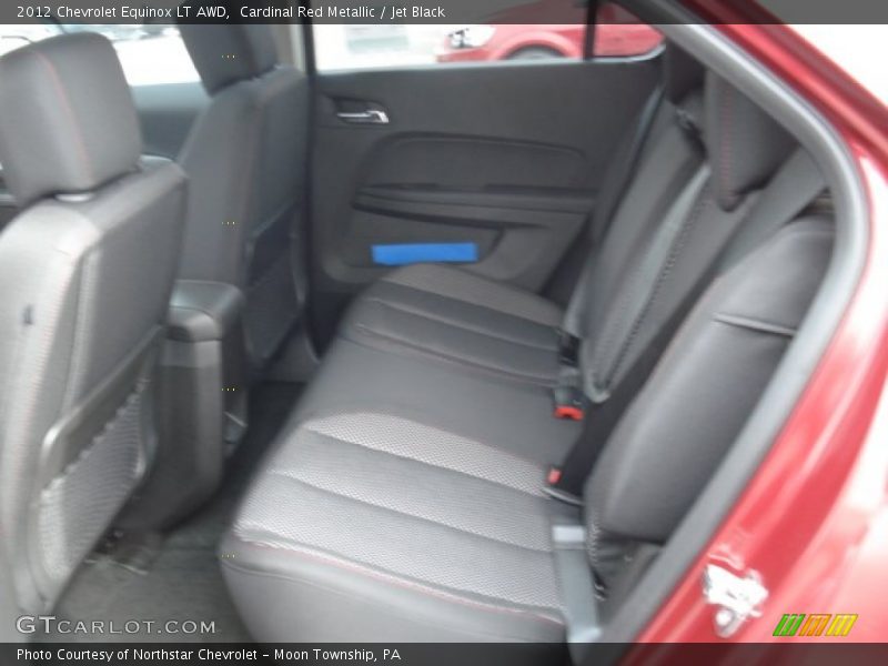 Cardinal Red Metallic / Jet Black 2012 Chevrolet Equinox LT AWD