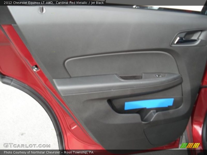 Cardinal Red Metallic / Jet Black 2012 Chevrolet Equinox LT AWD