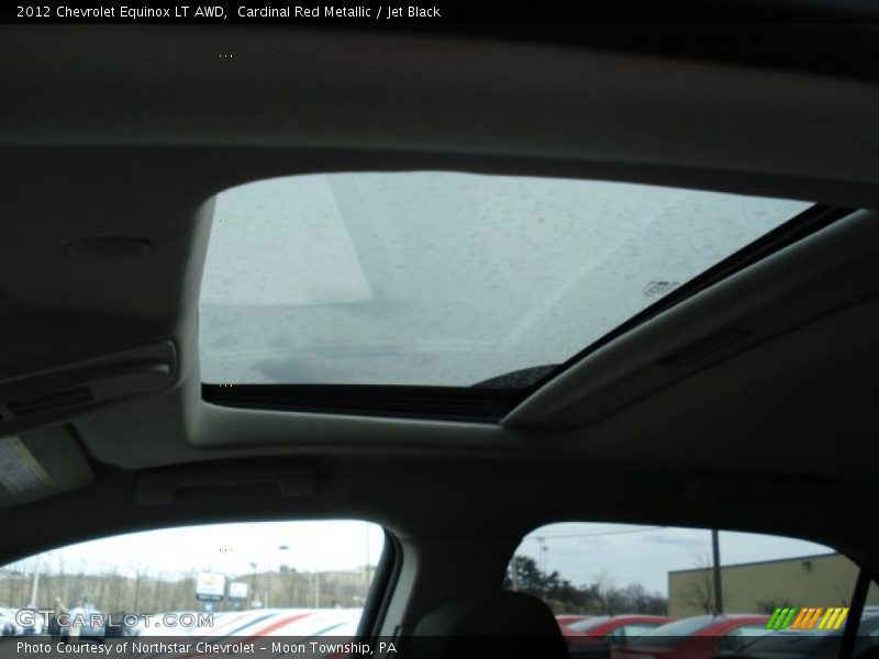 Cardinal Red Metallic / Jet Black 2012 Chevrolet Equinox LT AWD