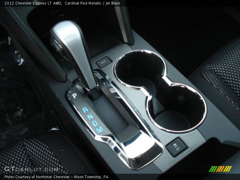 Cardinal Red Metallic / Jet Black 2012 Chevrolet Equinox LT AWD