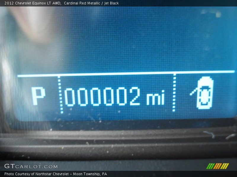 Cardinal Red Metallic / Jet Black 2012 Chevrolet Equinox LT AWD