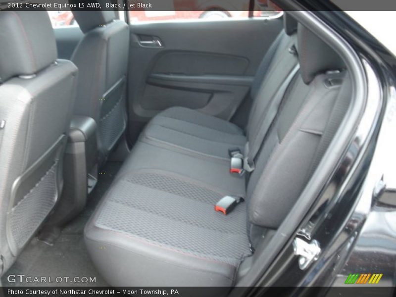 Black / Jet Black 2012 Chevrolet Equinox LS AWD