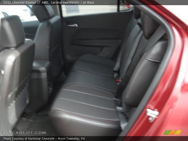 Cardinal Red Metallic / Jet Black 2012 Chevrolet Equinox LT AWD