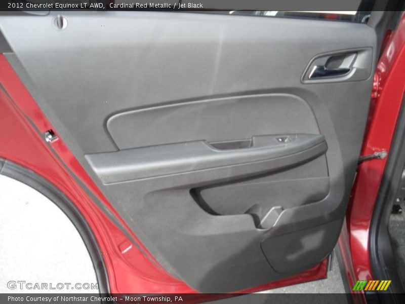 Cardinal Red Metallic / Jet Black 2012 Chevrolet Equinox LT AWD
