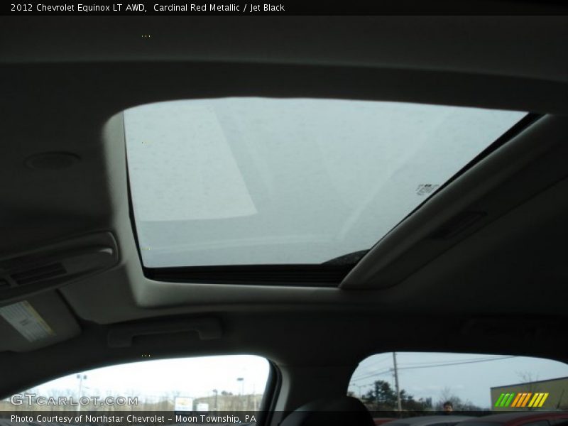 Cardinal Red Metallic / Jet Black 2012 Chevrolet Equinox LT AWD