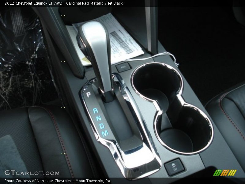 Cardinal Red Metallic / Jet Black 2012 Chevrolet Equinox LT AWD