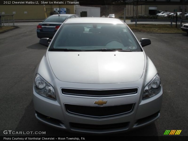 Silver Ice Metallic / Titanium 2012 Chevrolet Malibu LS