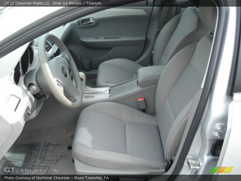 Silver Ice Metallic / Titanium 2012 Chevrolet Malibu LS