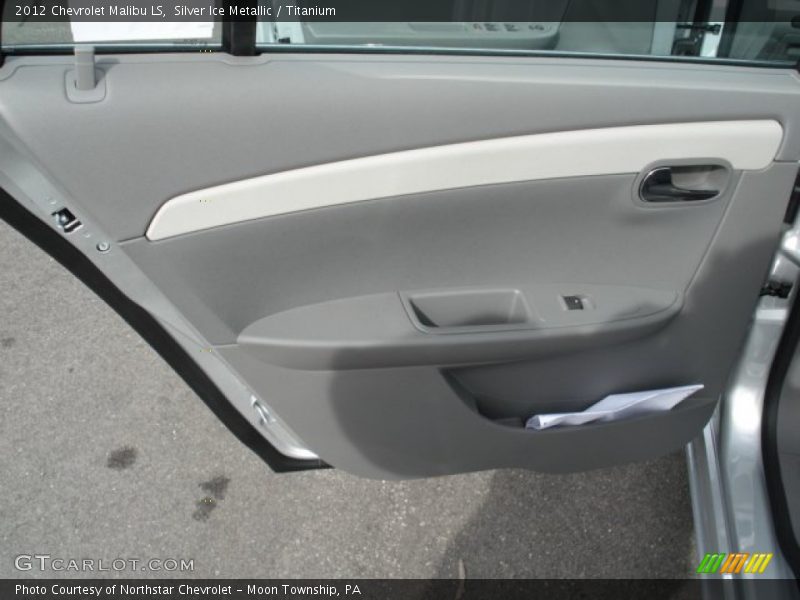 Silver Ice Metallic / Titanium 2012 Chevrolet Malibu LS
