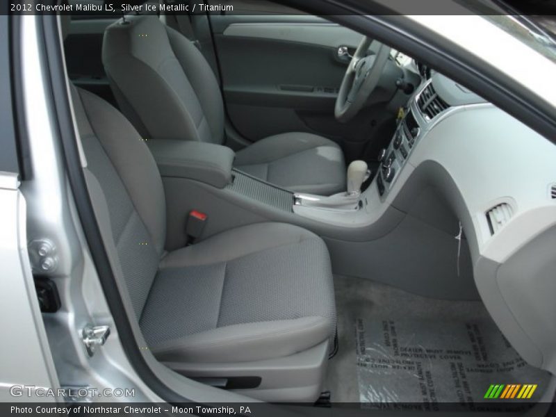 Silver Ice Metallic / Titanium 2012 Chevrolet Malibu LS