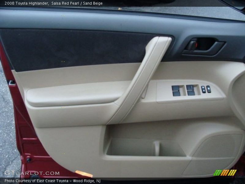 Salsa Red Pearl / Sand Beige 2008 Toyota Highlander