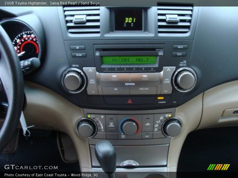 Salsa Red Pearl / Sand Beige 2008 Toyota Highlander