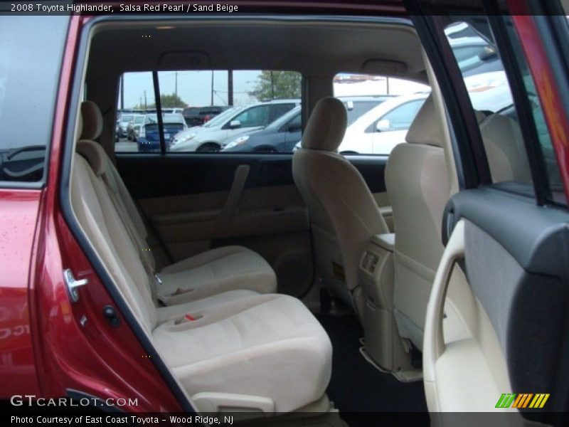 Salsa Red Pearl / Sand Beige 2008 Toyota Highlander