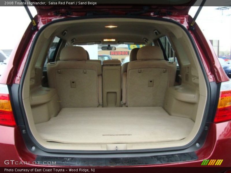 Salsa Red Pearl / Sand Beige 2008 Toyota Highlander