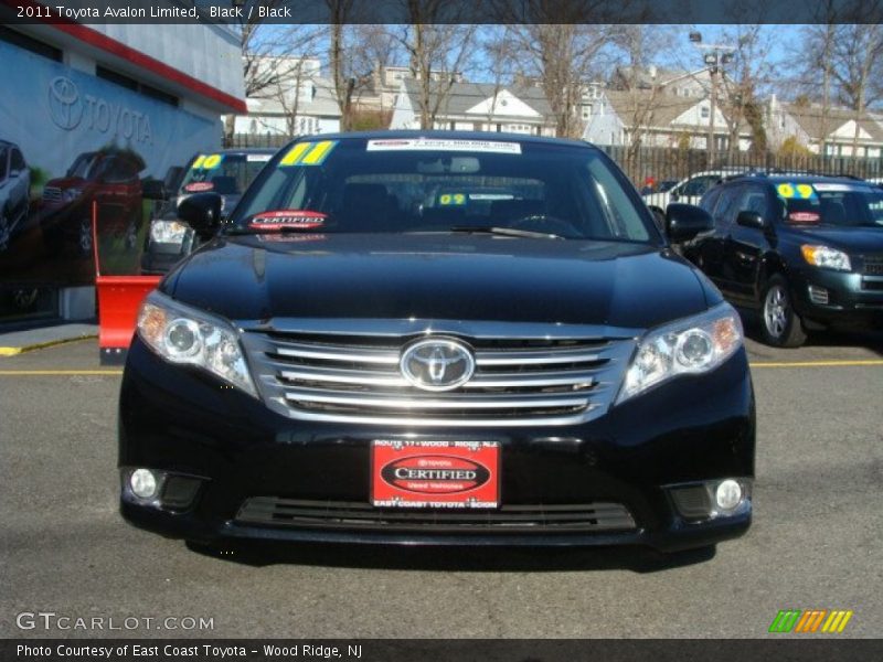 Black / Black 2011 Toyota Avalon Limited