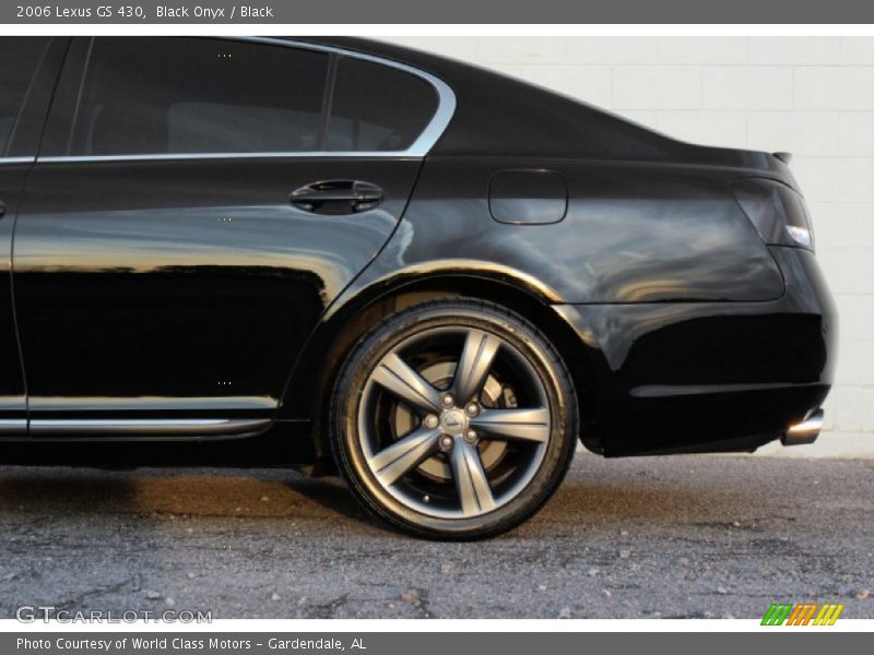 Black Onyx / Black 2006 Lexus GS 430