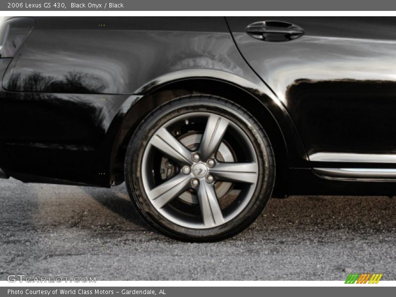 Black Onyx / Black 2006 Lexus GS 430