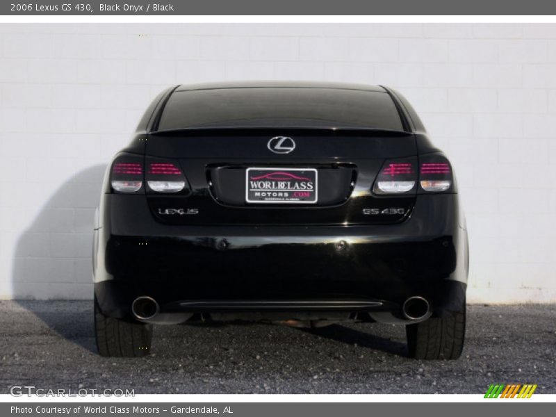 Black Onyx / Black 2006 Lexus GS 430