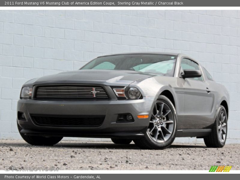 Front 3/4 View of 2011 Mustang V6 Mustang Club of America Edition Coupe