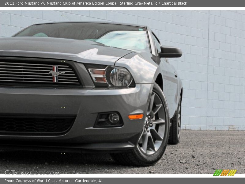 Sterling Gray Metallic / Charcoal Black 2011 Ford Mustang V6 Mustang Club of America Edition Coupe