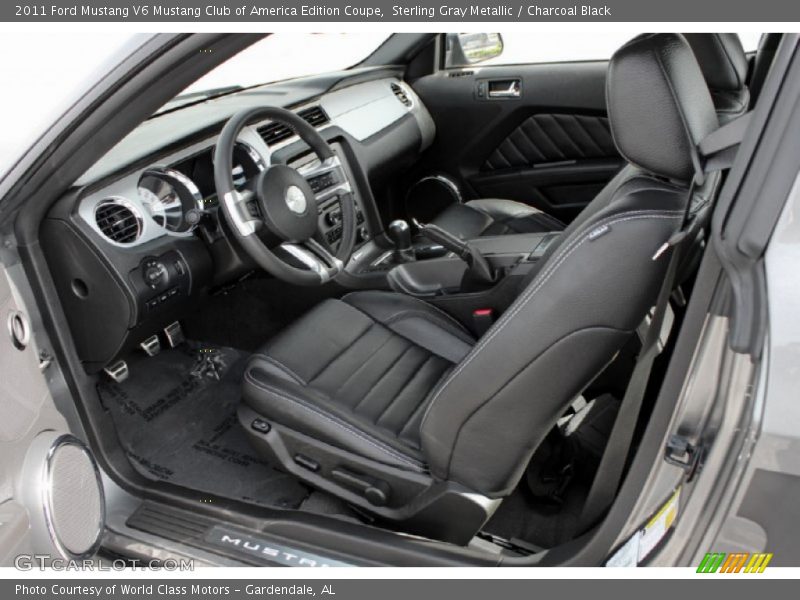  2011 Mustang V6 Mustang Club of America Edition Coupe Charcoal Black Interior