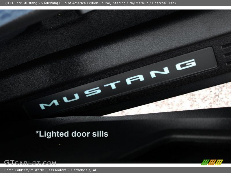 Sterling Gray Metallic / Charcoal Black 2011 Ford Mustang V6 Mustang Club of America Edition Coupe