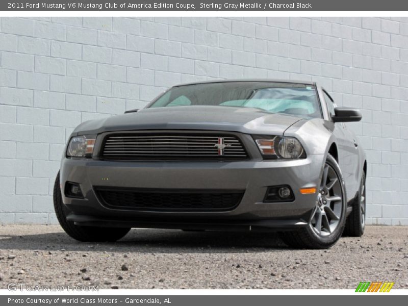 Sterling Gray Metallic / Charcoal Black 2011 Ford Mustang V6 Mustang Club of America Edition Coupe