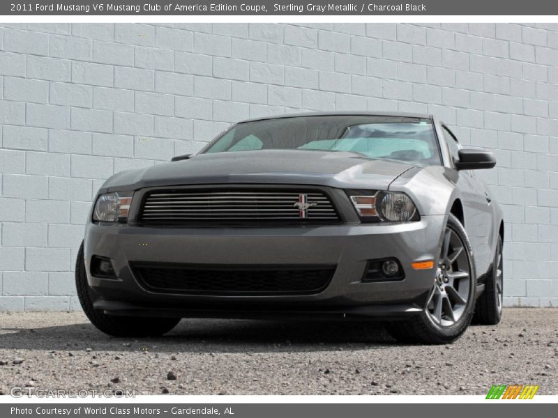 Sterling Gray Metallic / Charcoal Black 2011 Ford Mustang V6 Mustang Club of America Edition Coupe