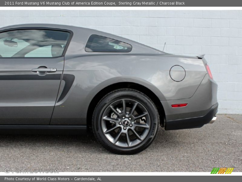 Sterling Gray Metallic / Charcoal Black 2011 Ford Mustang V6 Mustang Club of America Edition Coupe