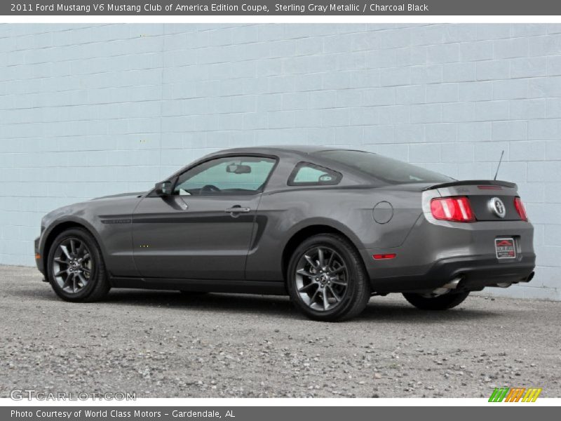 Sterling Gray Metallic / Charcoal Black 2011 Ford Mustang V6 Mustang Club of America Edition Coupe