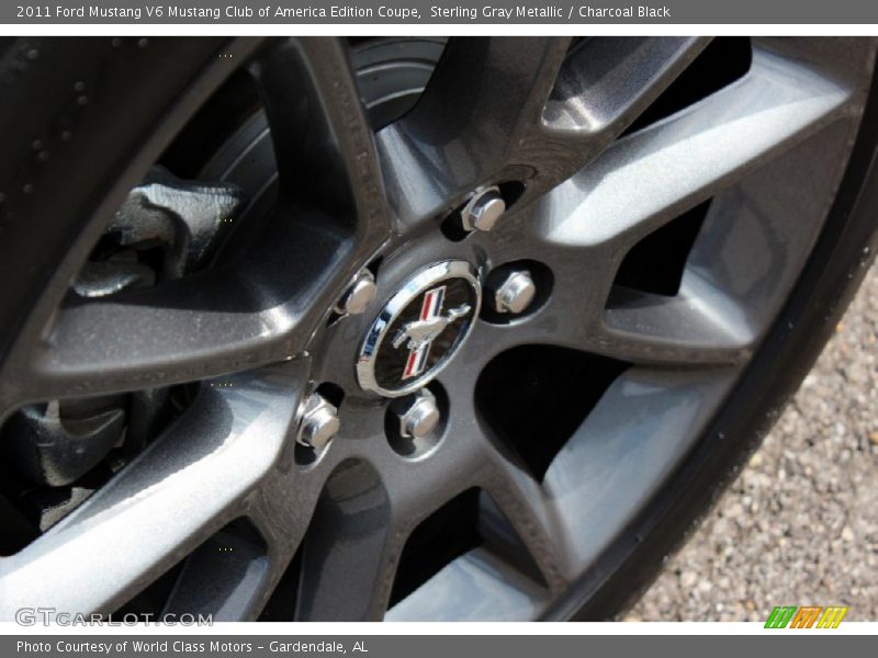 Sterling Gray Metallic / Charcoal Black 2011 Ford Mustang V6 Mustang Club of America Edition Coupe