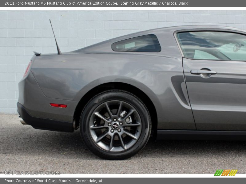 Sterling Gray Metallic / Charcoal Black 2011 Ford Mustang V6 Mustang Club of America Edition Coupe