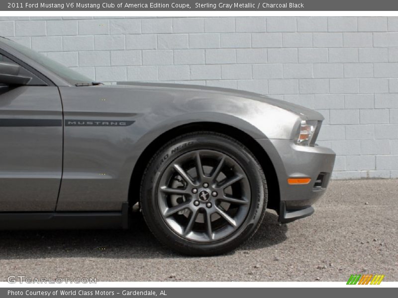 Sterling Gray Metallic / Charcoal Black 2011 Ford Mustang V6 Mustang Club of America Edition Coupe