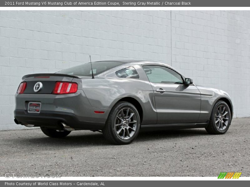 Sterling Gray Metallic / Charcoal Black 2011 Ford Mustang V6 Mustang Club of America Edition Coupe