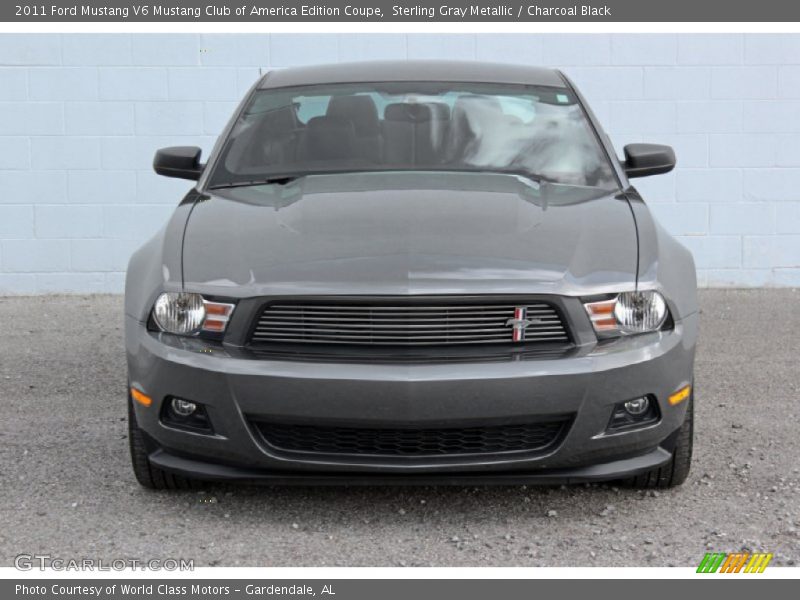Sterling Gray Metallic / Charcoal Black 2011 Ford Mustang V6 Mustang Club of America Edition Coupe