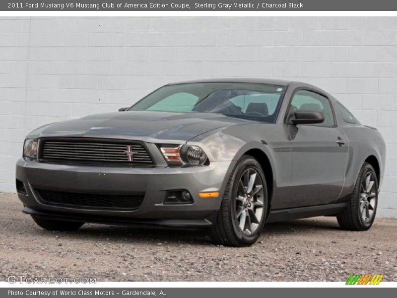 Sterling Gray Metallic / Charcoal Black 2011 Ford Mustang V6 Mustang Club of America Edition Coupe