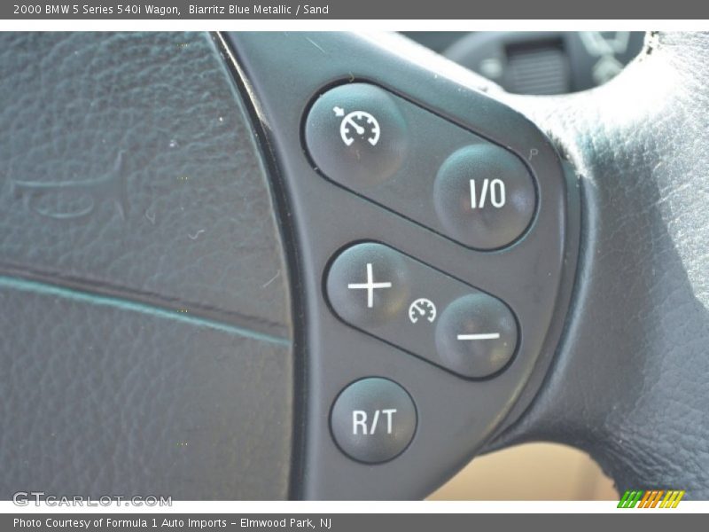 Biarritz Blue Metallic / Sand 2000 BMW 5 Series 540i Wagon