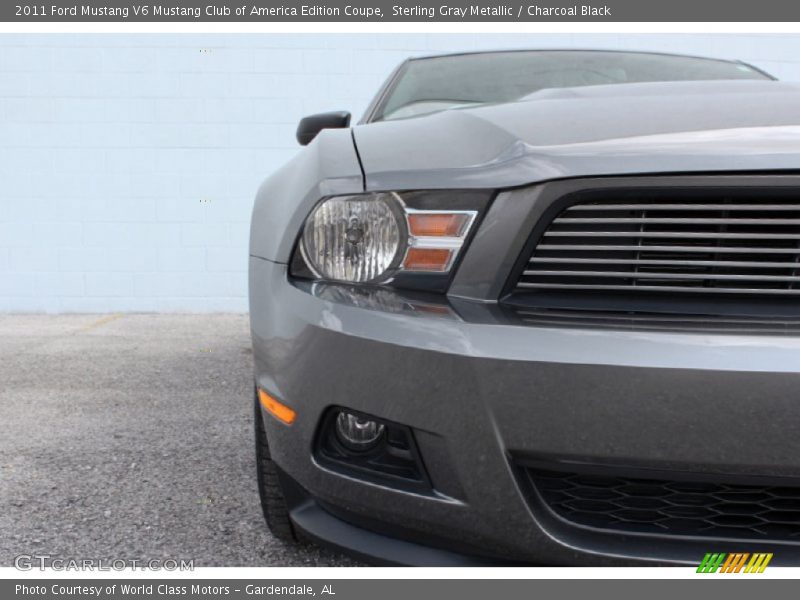 Sterling Gray Metallic / Charcoal Black 2011 Ford Mustang V6 Mustang Club of America Edition Coupe