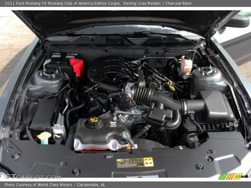  2011 Mustang V6 Mustang Club of America Edition Coupe Engine - 3.7 Liter DOHC 24-Valve TiVCT V6