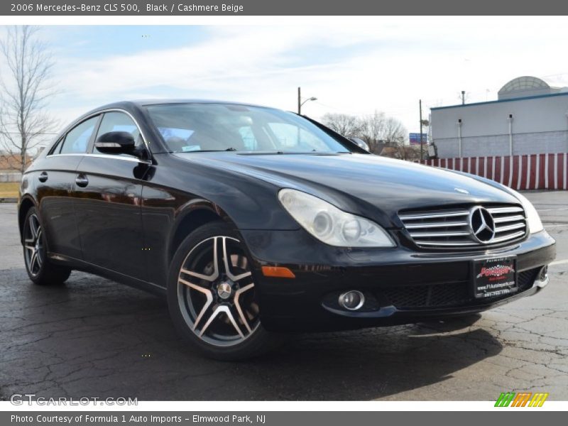 Black / Cashmere Beige 2006 Mercedes-Benz CLS 500