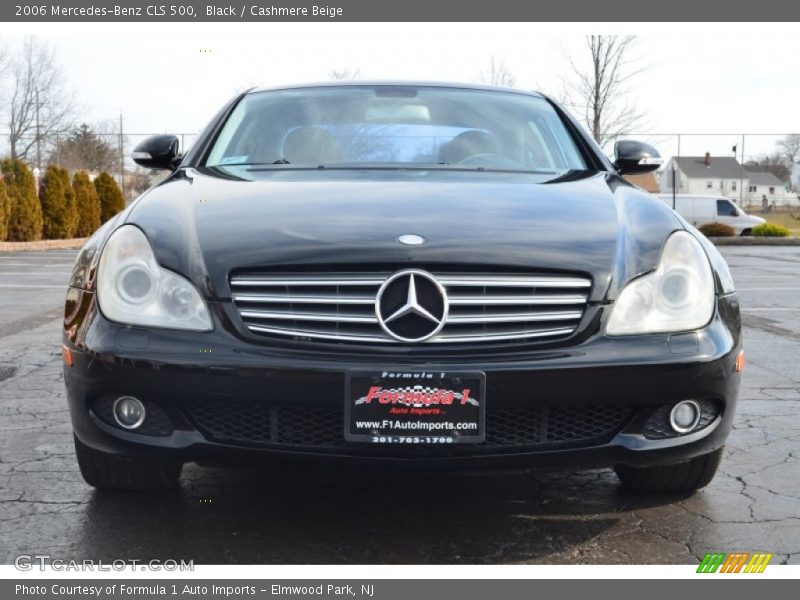 Black / Cashmere Beige 2006 Mercedes-Benz CLS 500
