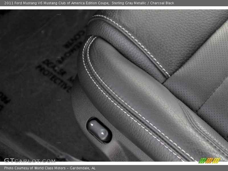 Sterling Gray Metallic / Charcoal Black 2011 Ford Mustang V6 Mustang Club of America Edition Coupe