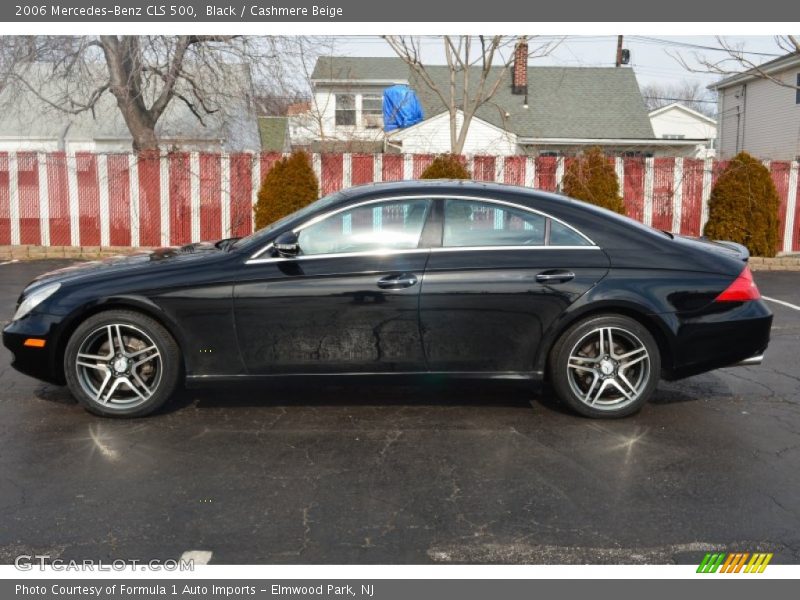 Black / Cashmere Beige 2006 Mercedes-Benz CLS 500