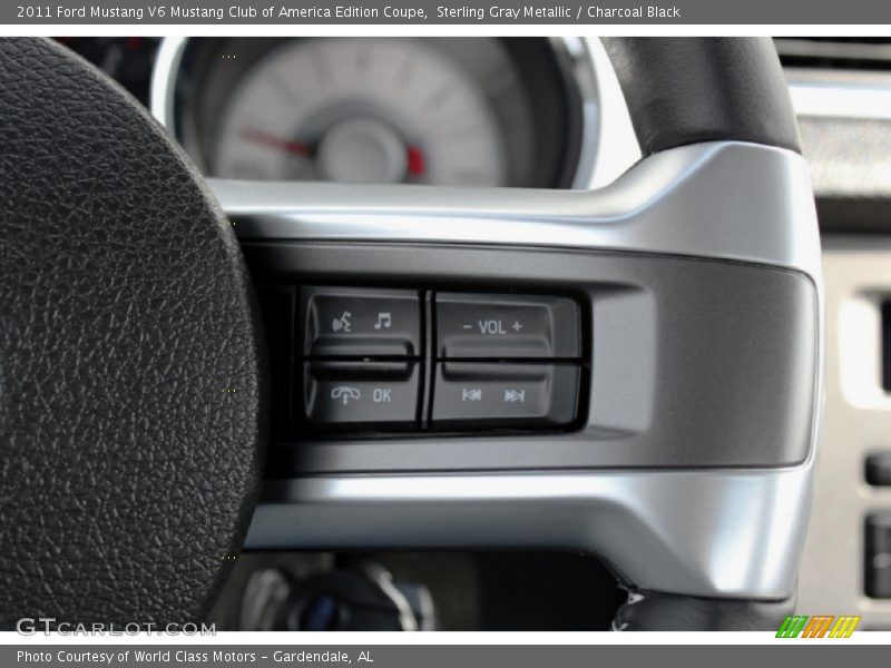 Sterling Gray Metallic / Charcoal Black 2011 Ford Mustang V6 Mustang Club of America Edition Coupe
