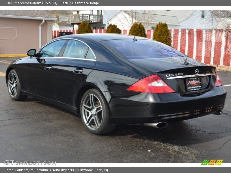 Black / Cashmere Beige 2006 Mercedes-Benz CLS 500