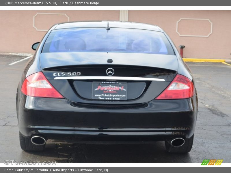 Black / Cashmere Beige 2006 Mercedes-Benz CLS 500
