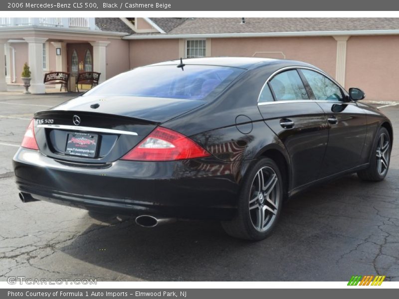 Black / Cashmere Beige 2006 Mercedes-Benz CLS 500