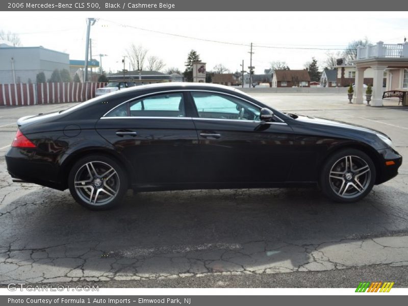 Black / Cashmere Beige 2006 Mercedes-Benz CLS 500