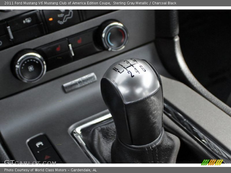  2011 Mustang V6 Mustang Club of America Edition Coupe 6 Speed Manual Shifter