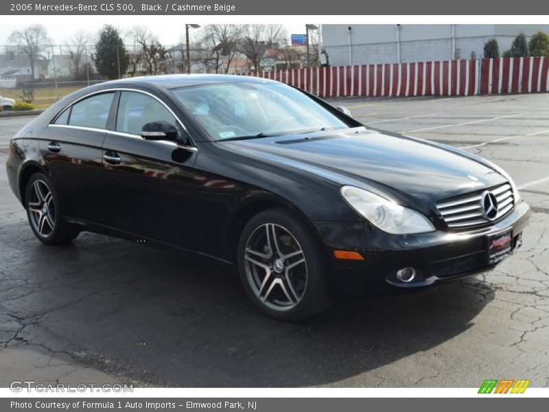 Black / Cashmere Beige 2006 Mercedes-Benz CLS 500